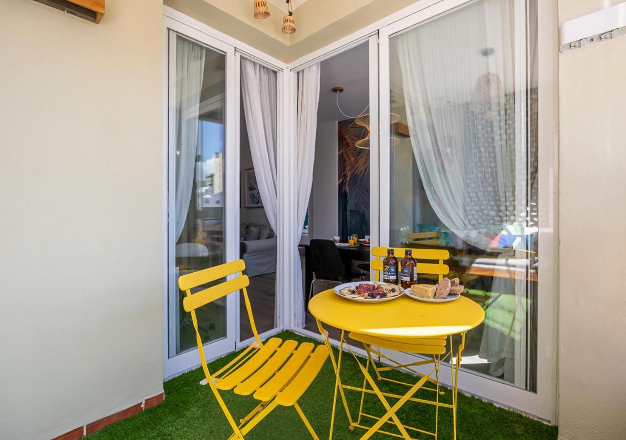 托雷莫利诺斯Centro Wifi Terraza Parking Ascensor A La Playa A 5 Min公寓 外观 照片